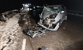 Alytaus rajone susidūrė trys automobiliai
