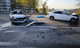 Per avariją Alytuje žuvo žmogus