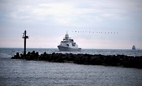 Klaipėdos uoste prisi&scaron;vartavo NATO