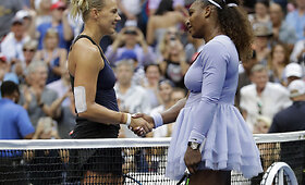Serenos Williams akistata su Kaia Kanepi