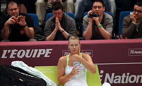 Marija &Scaron;arapova patyrė netikėtą pralaimėjimą Paryžiuje 