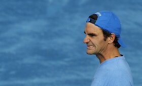 Mėlyną gruntą i&scaron;bandė Rafaelis Nadalis ir Rogeris Federeris