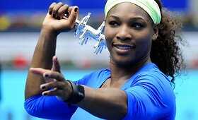 Serena Williams sutriu&scaron;kino Viktoriją Azarenką ir tapo Madrido čempione