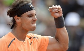 Novakas Džokovičius, Rogeris Federeris, Rafaelis Nadalis ir Davidas Ferreras pateko į pusfinalį