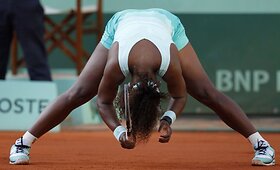 Serena Williams krito nuo 111-os pasaulio raketės kirčių