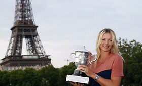 Marija &Scaron;arapova užpildė &bdquo;Didžiojo kirčio&ldquo; trofėjų kolekciją