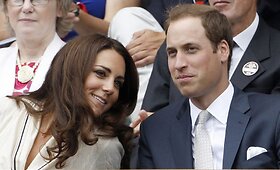 Princas Williamas su žmona Catherine stebėjo Rogerio Federerio žaidimą Vimbldone 