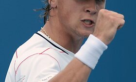 Nuostabiai žaidęs Ričardas Berankis nu&scaron;lavė 28-ą pasaulio raketę ir pateko į trečią &bdquo;Australian Open&ldquo; ratą