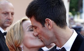 Novakas Džokovičius ir Jelena Ristič