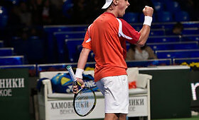 Ričardas Berankis i&scaron;vengė &scaron;okiruojančio pralaimėjimo Maskvoje
