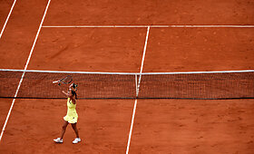 Caroline Wozniacki nusileido lyderių tramdytojai Juliai Goerges