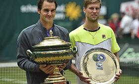 Rogeris Federeris a&scaron;tuntą kartą tapo Halės turnyro čempionu