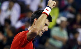 Novakas Džokovičius sutriu&scaron;kino Andy Murray, pasiekė finalą ir rekordą