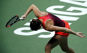 Antra pasaulio raketė Simona Halep nepateko į &bdquo;WTA Finals&ldquo; pusfinalį