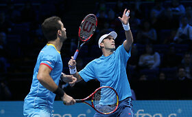 Gražiausios &bdquo;ATP World Tour Finals&ldquo; dvejetų finalo akimirkos