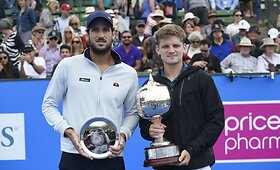 Davidas Goffinas tapo &bdquo;Kooyong classic&ldquo; čempionu