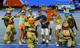 Vaikų dieną su žvaigždėmis &bdquo;Australian Open&ldquo; turnyre