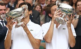 Prancūzi&scaron;kame Vimbldono dvejetų finale triumfavo N.Mahutas ir P.H.Herbertas