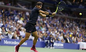 Rafaelis Nadalis nugalėjo Juaną Martiną del Potro ir pateko į &bdquo;US Open&ldquo; finalą