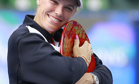 Caroline Wozniacki nutraukė sezono finalų prakeiksmą ir tapo čempione Tokijuje