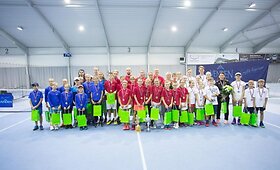 &bdquo;Future Cup&ldquo;: jaunieji Latvijos tenisininkai Rygoje nugalėjo lietuvius ir estus