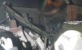 Sprogimas sodų bendrijoje &Scaron;ilutės pakra&scaron;ty