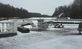 Sniegas gegužės 3 dieną Viduklėje, Raseinių rajone