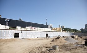 Vilniaus Lazdynų baseino statybos juda pirmyn