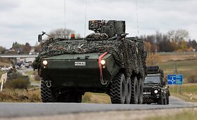 Lietuvos ir sąjungininkų karių judėjimas į poligoną Pabradėje
