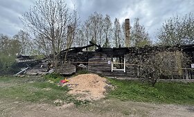 Sudegęs namas Mai&scaron;iagaloje, Vilniaus rajone