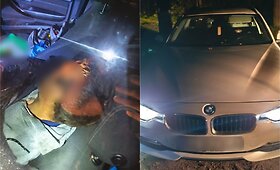 Lenkijoje įkliuvo Lietuvos pilietis &ndash; miegojo vogtame BMW