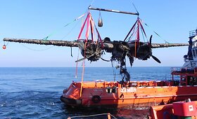 I&scaron; Baltijos jūros I&scaron;keltas bombone&scaron;is &bdquo;Douglas A-20&ldquo;