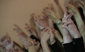 Teatro improvizacijų &scaron;ventė Tuskulėnų vidurinėje mokykloje