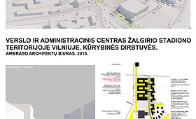 Projektai, kaip gali atrodyti buvusio &bdquo;Žalgirio&ldquo; stadiono teritorija