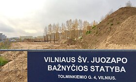 Vilniaus Pilaitėje statoma nauja bažnyčia