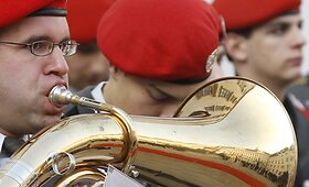 Kinijos prezidentas Hu Jintao apsilankė Austrijoje