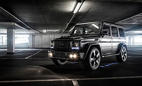 &bdquo;Prior-Design&ldquo; pary&scaron;kino G klasės &bdquo;Mercedes-Benz&ldquo; visureigio raumenis
