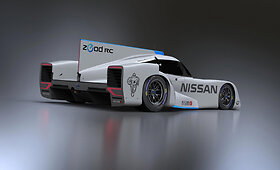 &bdquo;Nissan ZEOD&ldquo; &ndash; elektrinis bolidas Le Mano lenktynėms