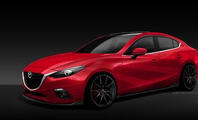 SEMA 2013 parodai skirtų &bdquo;Mazda&ldquo; automobilių eskizai
