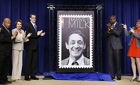 Va&scaron;ingtone aukčiausiu lygiu pagerbtas i&scaron; Lietuvos žydų &scaron;eimos kilęs Amerikos kovotojas už gėjų ir lesbiečių teises Harvey Milkas