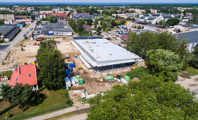 Statoma &bdquo;Lidl&ldquo; parduotuvė Palangoje