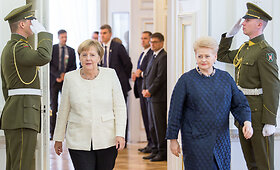 Dalia Grybauskaitė susitiko su Vokietijos kanclere Angela Merkel