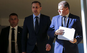 Spaudos konferencija Vyriausybės spaudos centre