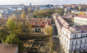 Atstatytuose Oskierkų rūmuose planuojamas prabangių butų projektas