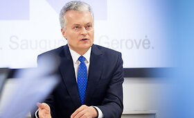 Gitanas Nausėda pristatė programines gairės prezidento rinkimuose