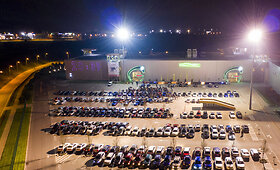 Vilnių drebino &bdquo;Subaru night ride 2018&ldquo;