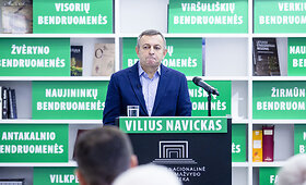 Kandidato į Vilniaus miesto mero postą Viliaus Navicko pristatymas