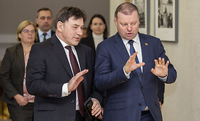 Spaudos konferencija dėl ASU ir LEU prijungimo prie VDU