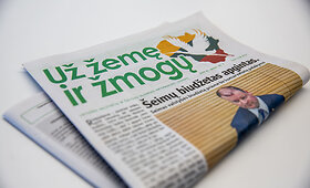 Laikra&scaron;tis &bdquo;Už žemę ir žmogų&ldquo;