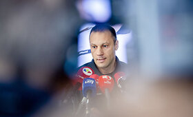 Generalinio komisaro Lino Pernavo spaudos konferencija dėl padėties policijos sistemoje